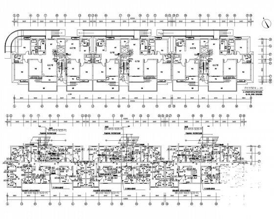 二类普通高层住宅楼电气CAD施工图纸(火灾自动报警) - 1