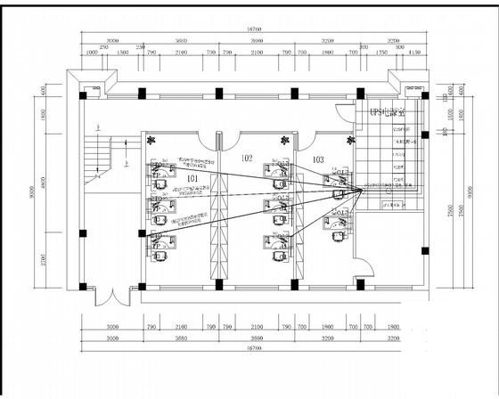 通信楼综合布线电气CAD施工图纸 - 2