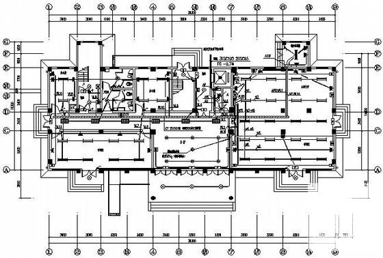 9层办公大楼电气CAD施工图纸 - 2
