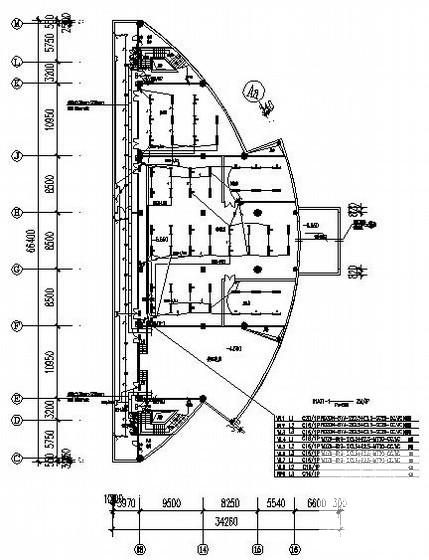 2层大型体育馆电气CAD施工图纸 - 2