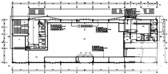 2层城际轨道交通站房电气CAD施工图纸(照明系统设计) - 3