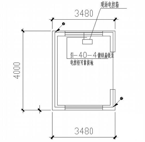 埋式污水处理工程电气CAD施工图纸 - 2