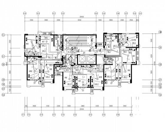 33层保障性住房高层住宅楼电气CAD图纸 - 2
