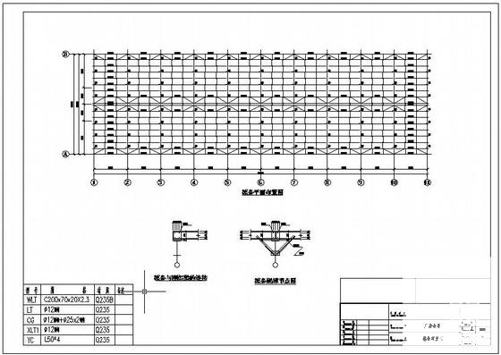 24m跨单层门式刚架厂房仓库结构设计图纸（建筑设计说明） - 2