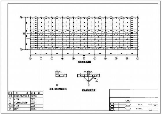 24m跨单层门式刚架厂房仓库结构设计图纸（建筑设计说明） - 4