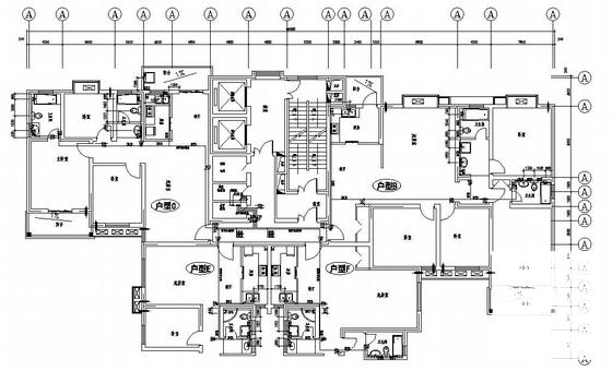 28层住宅楼给排水设计CAD图纸 - 3
