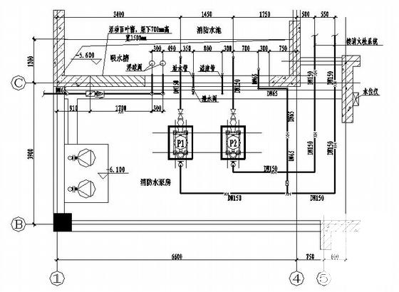 18层住宅楼给排水设计CAD图纸 - 3