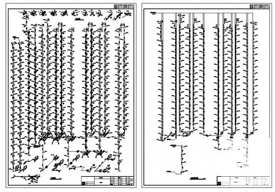 17层写字楼给排水消防设计CAD施工图纸 - 3