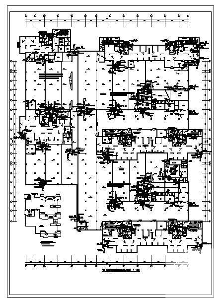 小区地下车库给排水CAD施工图纸 - 3