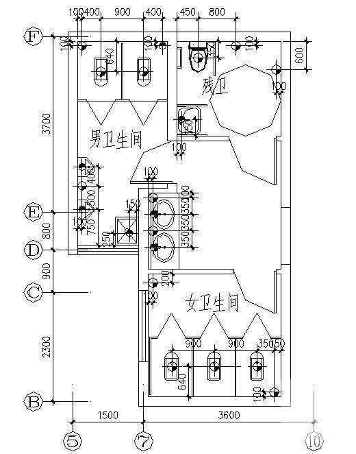 18层住宅楼给排水及消防CAD施工图纸 - 3