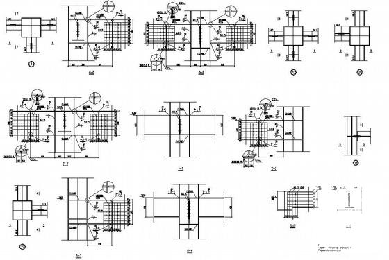 29.2米跨4层钢结构厂房结构设计图纸（桩基础） - 1