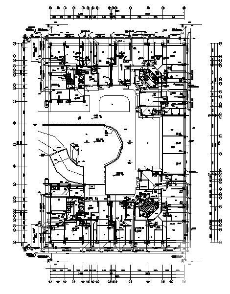 一类高层地下车库给排水及消防CAD施工图纸(住宅) - 1