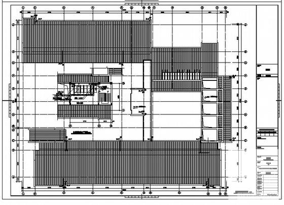 5层中学教学给排水CAD施工图纸 - 1