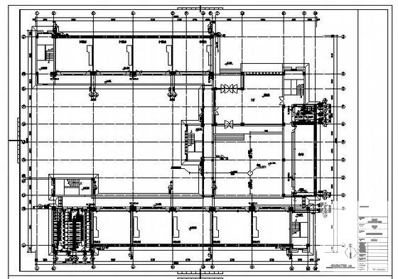 5层中学教学给排水CAD施工图纸 - 2