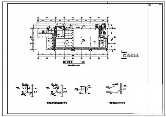 4层大型超市给排水CAD图纸 - 4