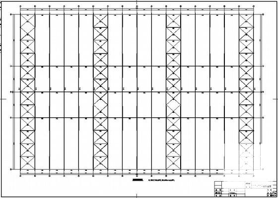 26.7m跨单层独立基础钢结构厂房结构设计CAD图纸 - 2