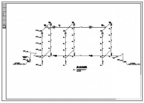 厂房给排水及消防喷淋CAD图纸(总平面图) - 3