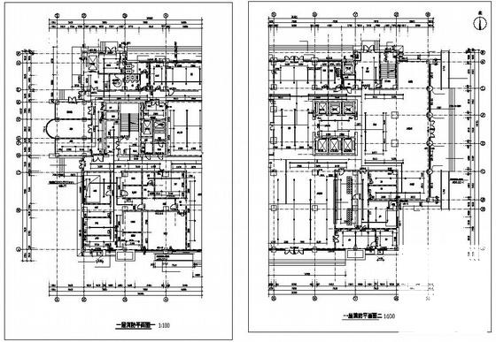 国内市20层大型医院给排水CAD图纸(自动喷水灭火系统) - 4