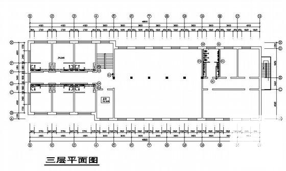 4层办公楼给排水设计CAD图纸 - 2