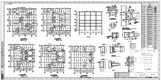 17米跨5层钢框架和钢门架厂房结构设计施工图纸（结构设计总说明） - 2