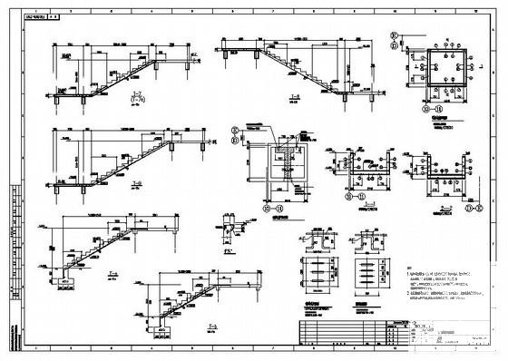 17米跨5层钢框架和钢门架厂房结构设计施工图纸（结构设计总说明） - 4