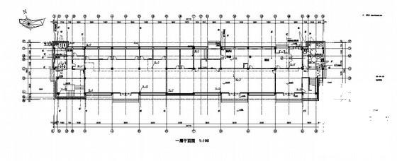 4层现场管理用房给排水CAD图纸(室内消火栓系统) - 1