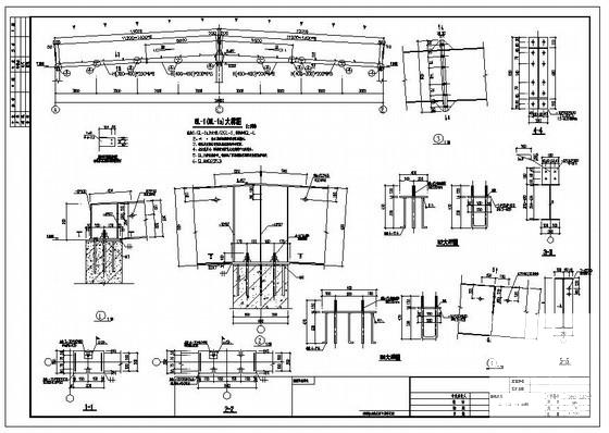 12米跨单层门式刚架车间厂房结构设计图纸（独立基础） - 3