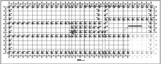 26米跨单层门式刚架厂房设计CAD图纸（独立基础）(结构布置图) - 2