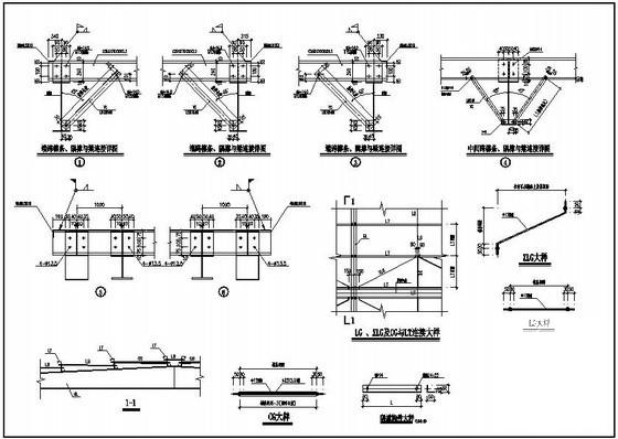 26米跨单层门式刚架厂房设计CAD图纸（独立基础）(结构布置图) - 4