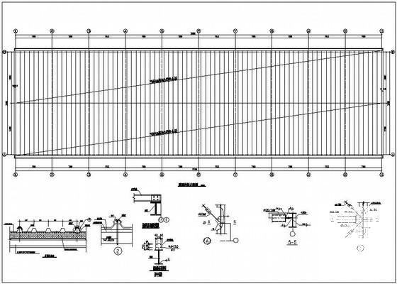 跨度21米单层排架结构厂房结构设计图纸（砌体结构,钢筋混凝土结构,钢结构） - 4