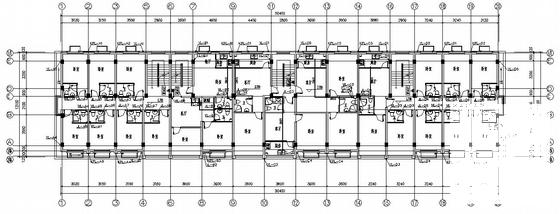 义乌4层农村改造建筑给排水CAD图纸 - 1