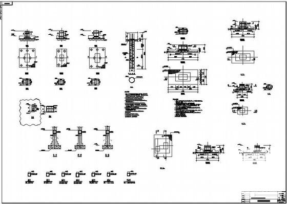 跨度36米单层钢结构厂房结构设计CAD图纸（桩基础） - 2