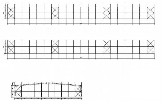 跨度69m单层轻钢结构厂房结构CAD施工图纸（钢结构设计说明） - 3