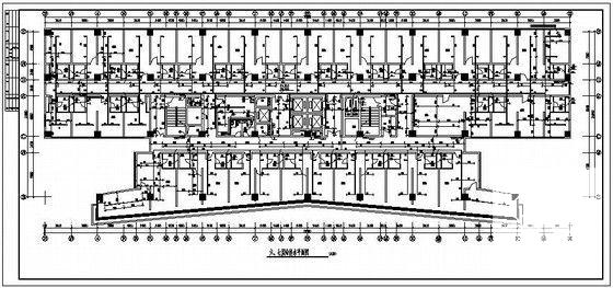 17层商务大厦给排水CAD施工图纸(地下室设计规范) - 4