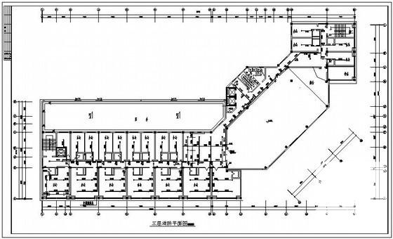 7层综合楼给排水图纸(消防平面图) - 2