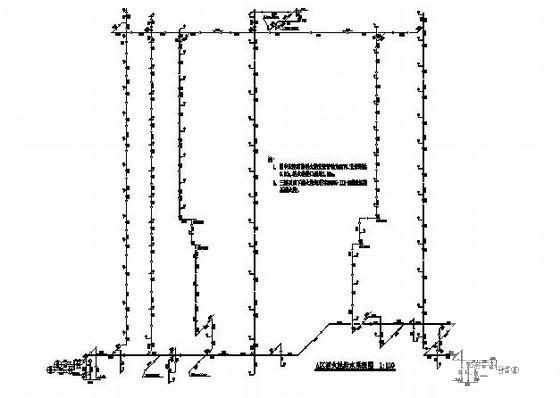13层综合办公楼给排水CAD施工图纸(自动喷水灭火系统) - 4