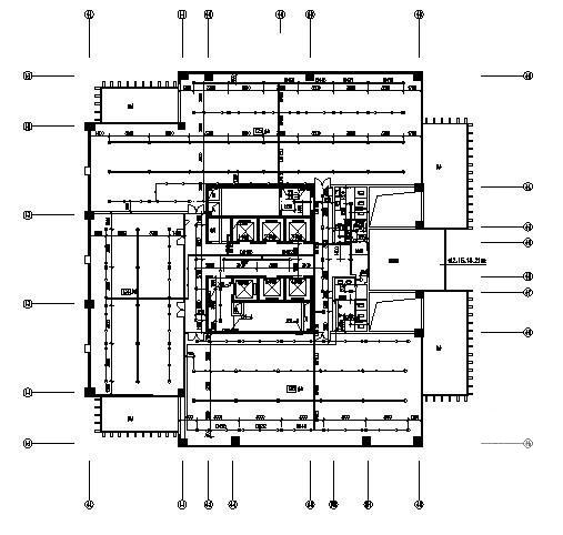 23层办公楼及裙房给排水设计CAD图纸 - 1