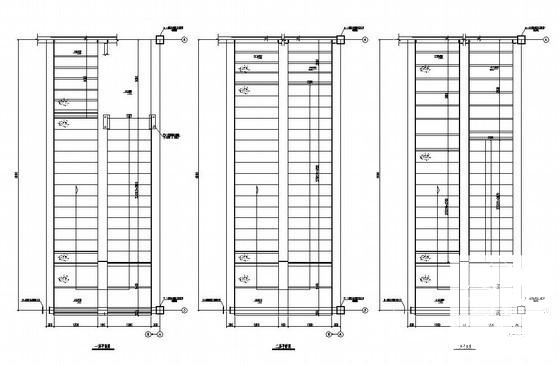 跨度29.2m多层门式刚架厂房结构设计图纸（桩基础） - 2