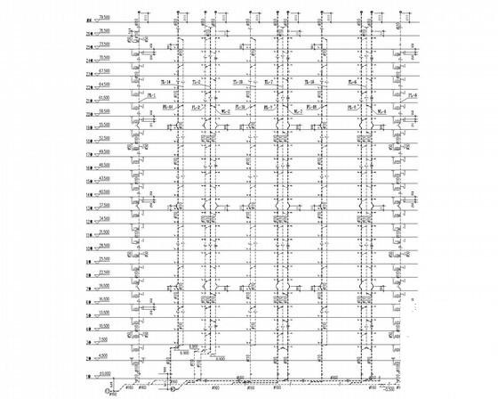 26层外语培训中心公寓给排水CAD施工图纸 - 2