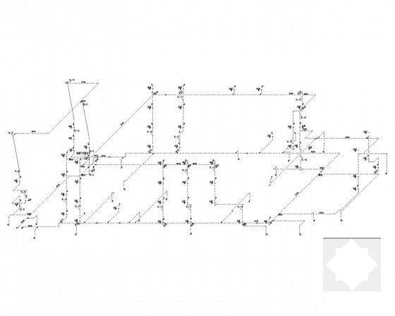 4层博物馆给排水CAD施工图纸(消火栓系统图) - 4
