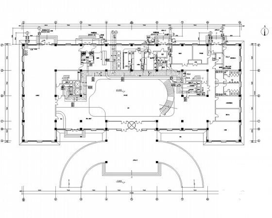 4层四星级酒店给排水消防CAD施工图纸(自动喷水灭火系统) - 5