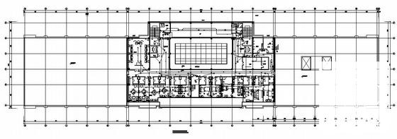 地上5层框架结构综合楼电气CAD施工图纸（地下1层）(火灾自动报警系统) - 2