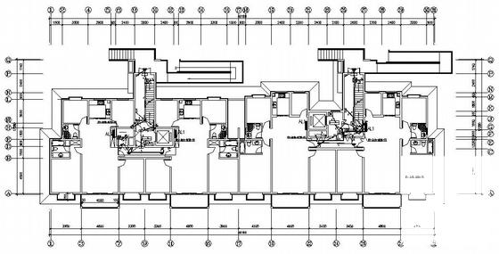 12层住宅楼电气CAD施工图纸（二级负荷） - 1