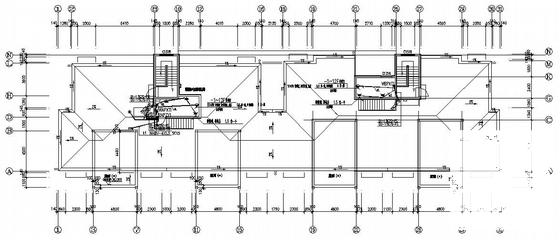 12层住宅楼电气CAD施工图纸（二级负荷） - 2