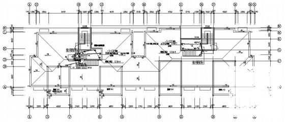 12层住宅楼电气CAD施工图纸（二级负荷） - 2