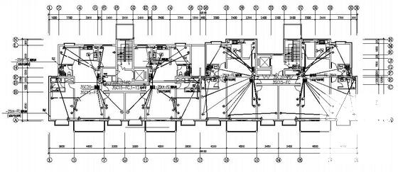 12层住宅楼电气CAD施工图纸（二级负荷） - 3