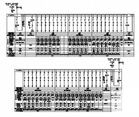 上两层汽车4S店电气CAD施工图纸（一级负荷，第三类防雷）(电视监控系统) - 3