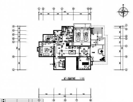 3层别墅装饰电气CAD施工图纸（普通多层建筑） - 4