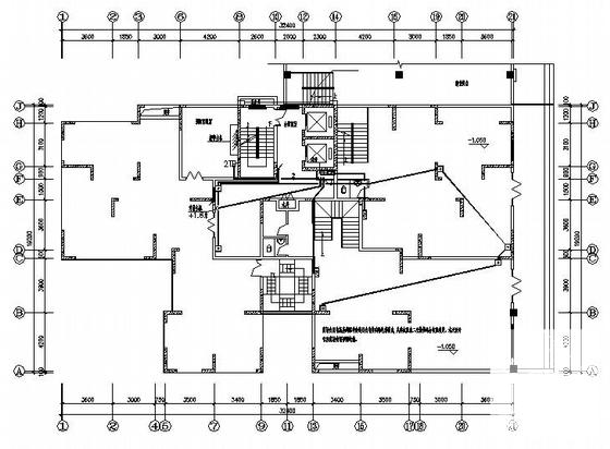 18层住宅楼电气CAD施工图纸（二类高层住宅楼） - 3