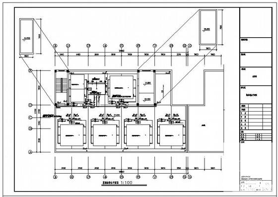 6层医院病房楼给排水CAD图纸 - 3
